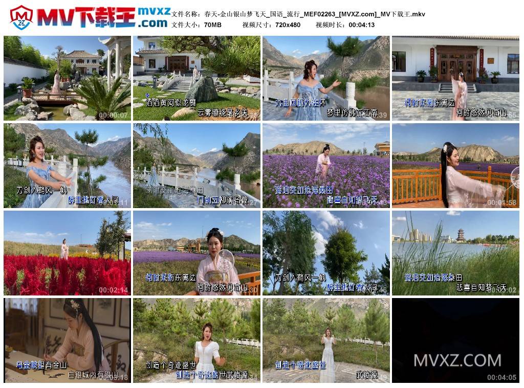 春天-金山银山梦飞天_国语_流行_MEF02263